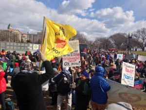 Coalition Against Nukes in DC for Climate Change Rally