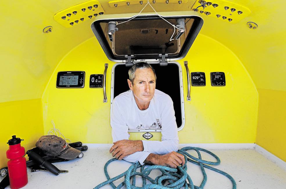 Australian sailor Ivan Macfadyen, whose recent journey in the Pacific caused him to write, "The Ocean is Broken."