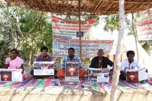 Indian anti-nuclear protesters in 365-day rotating hunger strike at Kovvada