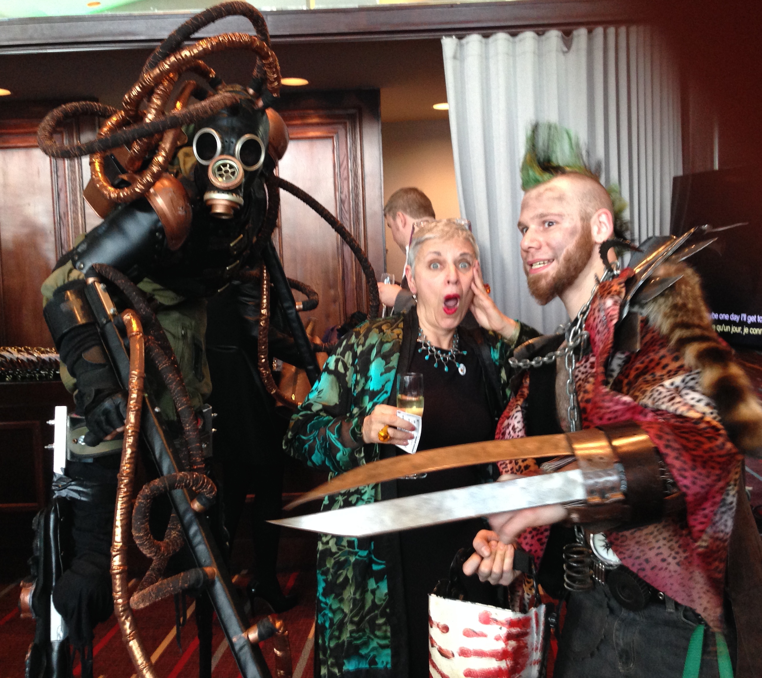 Libbe HaLevy gets steampunked by Cirque du Soleil at the Uranium Film Festival